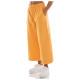 Be Nation Γυναικείο παντελόνι Terry Cropped 7/8 Wide Leg Pants